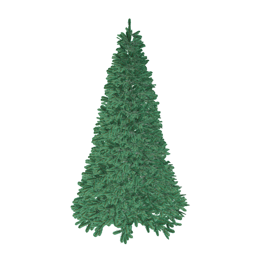 7' Tribeca Spruce Blue Artificial Christmas Tree with 550 Warm White LED Lights