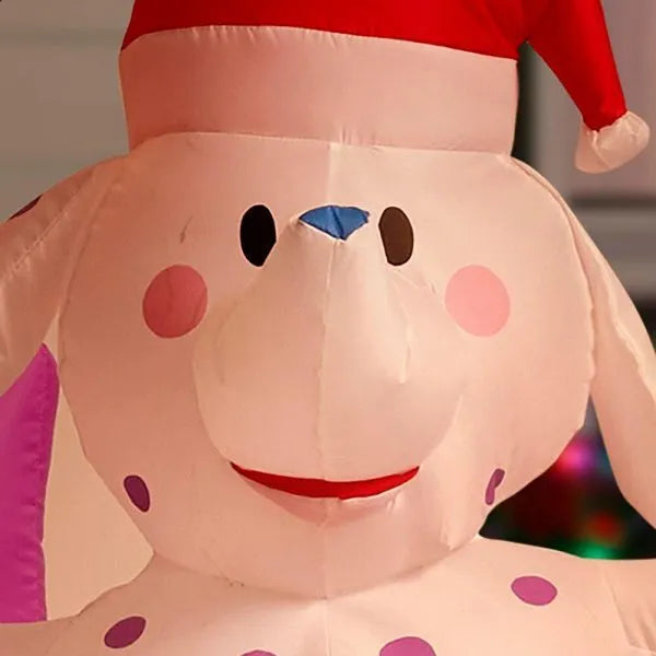 Christmas-9 5 ft w inflatable island of misfit toys scene