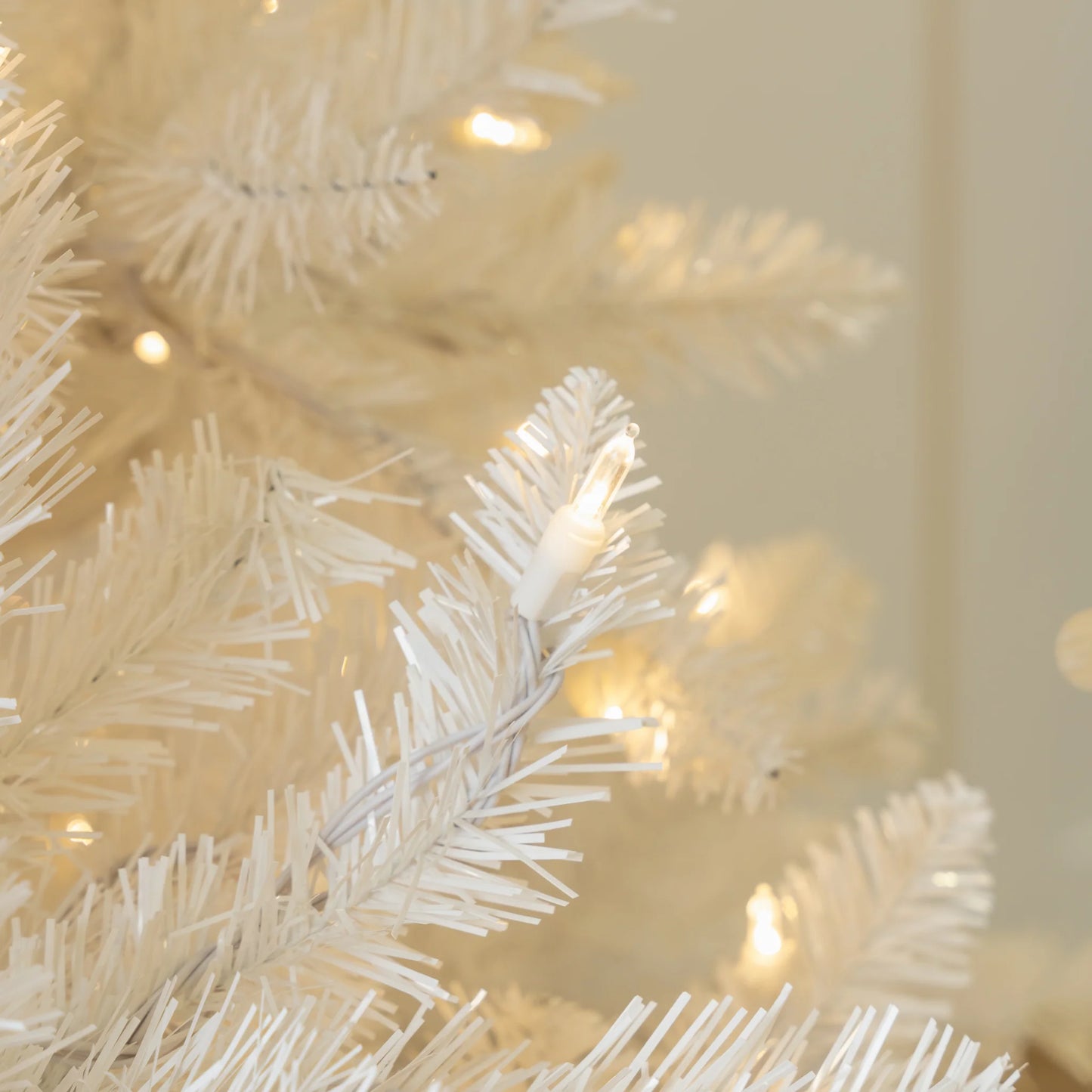 White Parkview Tree Pre-Lit Color Changing LED Lights