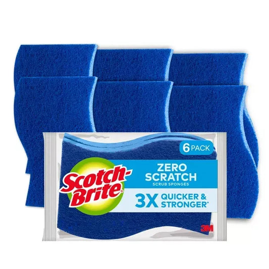 Scotch-Brite Zero-Scratch Scrub Sponges