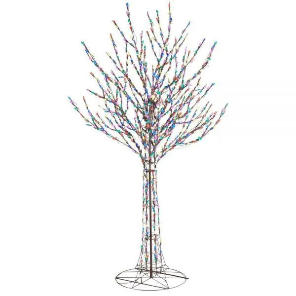 Christmas-8 ft led pre lit bare branch tree