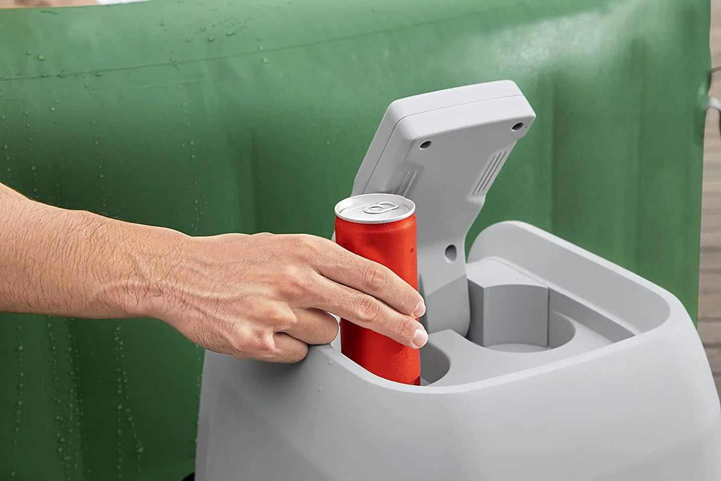 SaluSpa Inflatable Hot Tub, 4-Person AirJet Spa