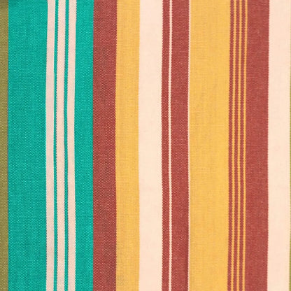 Double Cotton Hammock with Space Saving Steel Stand, Tropical (450 lb Capacity - Premium Carry Bag Included)