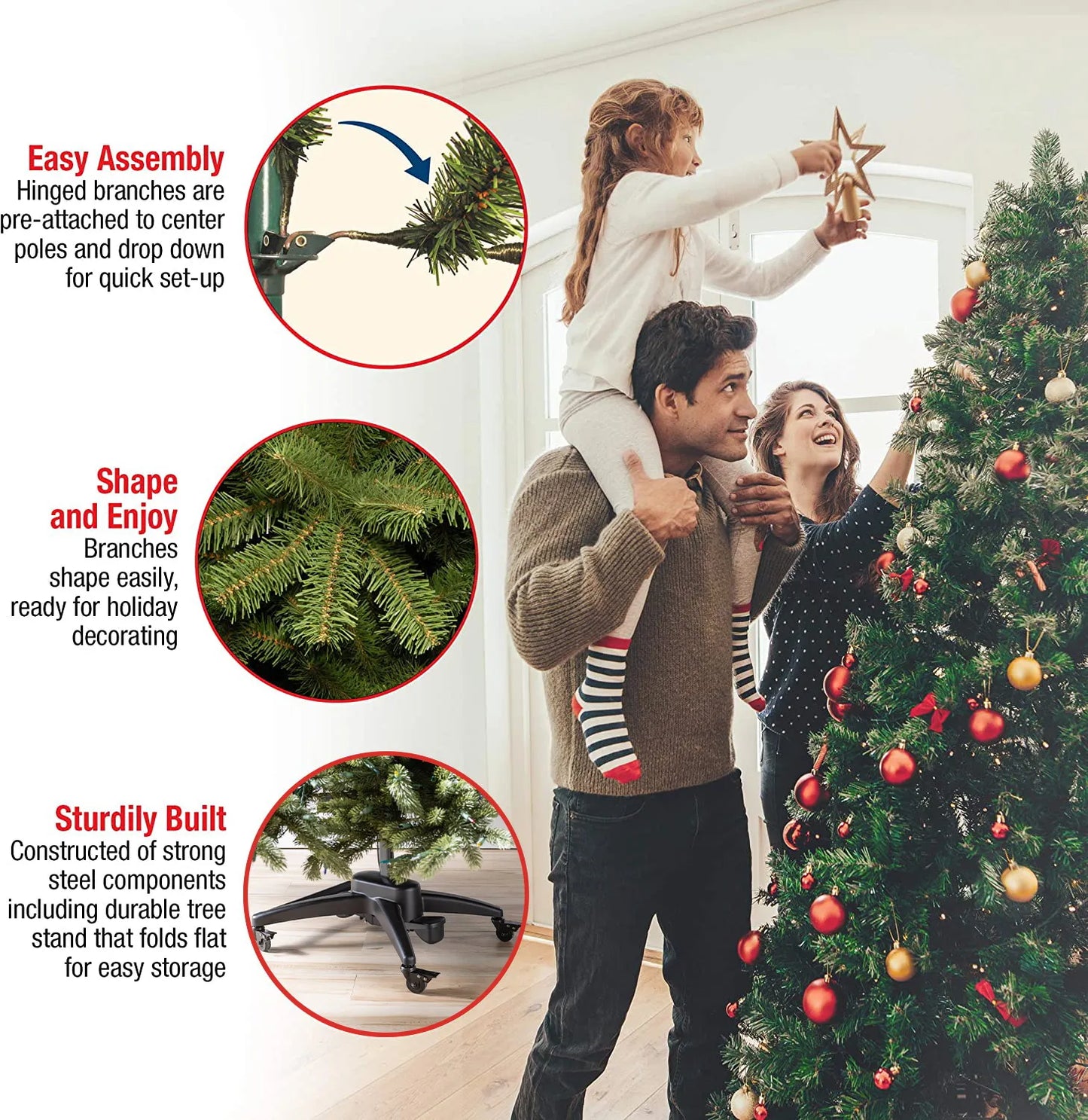 ⛄2024 Christmas Hot Sale 🎄Magical Remote Control Retractable Christmas Tree🎄