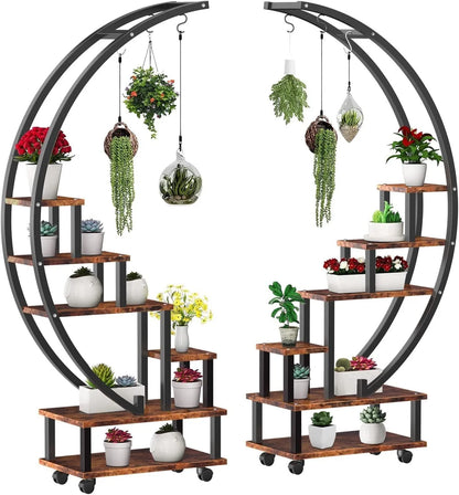 &#127885;Creative heart-shaped ladder plant frame&#127885;