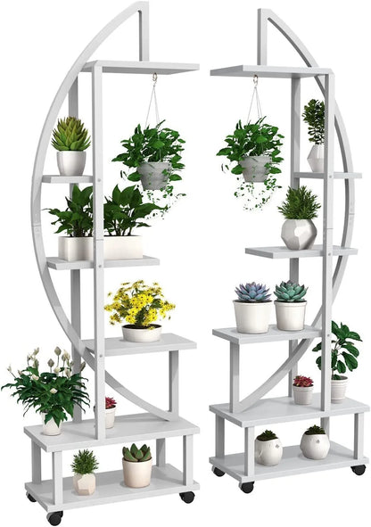 &#127885;Creative heart-shaped ladder plant frame&#127885;