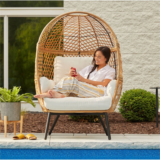 Stationary Outdoor Egg Chair