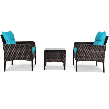 Earlville 2 - Person Outdoor Seating Group with Cushions