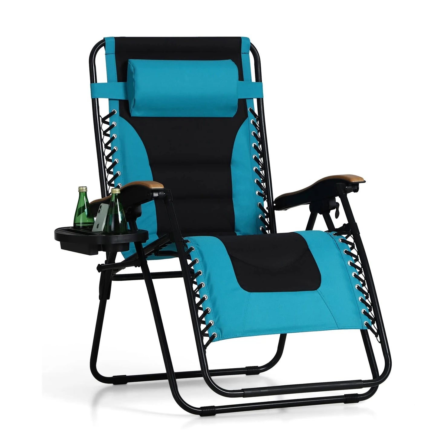 Lounge Chair Wide Armrest Adjustable Recliner