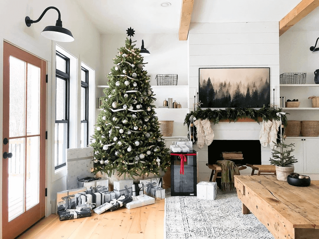 7.5' King Fraser Fir Quick-Shape Artificial Christmas Tree Unlit