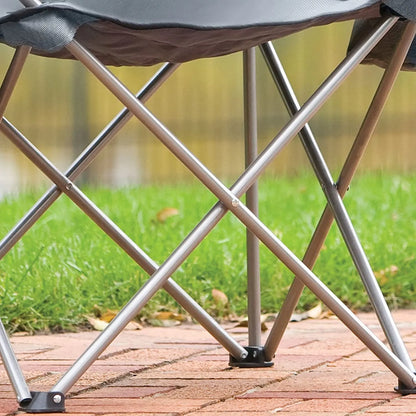 Camping Chair with Built-in 4 Can Cooler