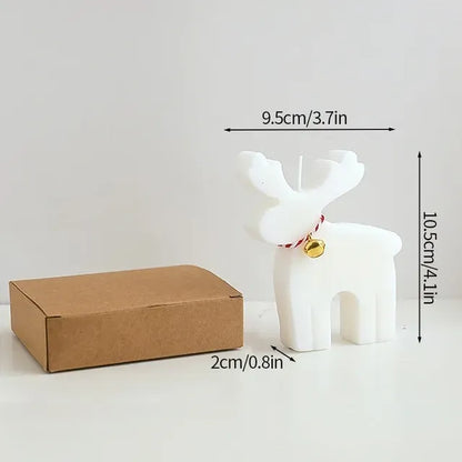 Christmas Scented Candle Snowman Aromatic Candles Gingerbread Man Atmosphere Candle Diy Craft Gift Christmas Party Decor