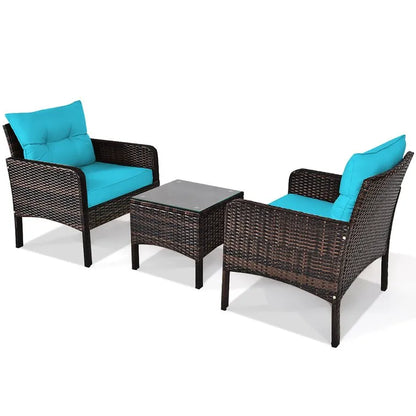 Earlville 2 - Person Outdoor Seating Group with Cushions