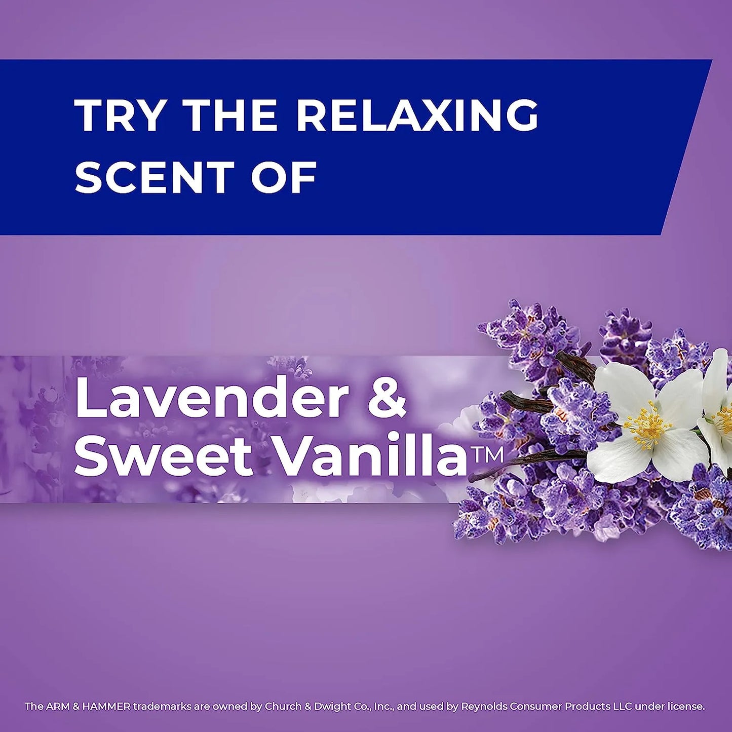 Strong Tall Kitchen Trash Bags, Lavender & Sweet Vanilla Scent, 13 Gallon, 80 Count