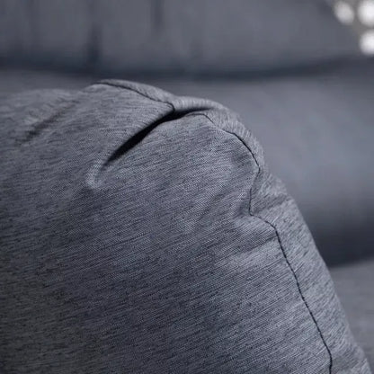 Patio Wicker Swing Chair With Stand Rain Cover Included -