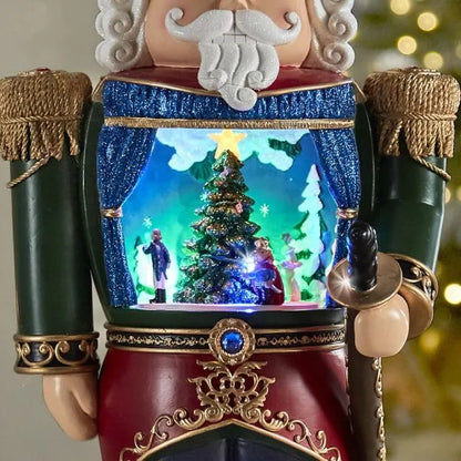 Christmas-the holiday vignette nutcracker