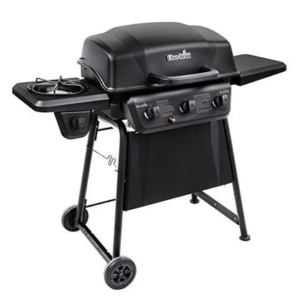 Classic 360 3-Burner Liquid Propane Gas Grill with Side Burner