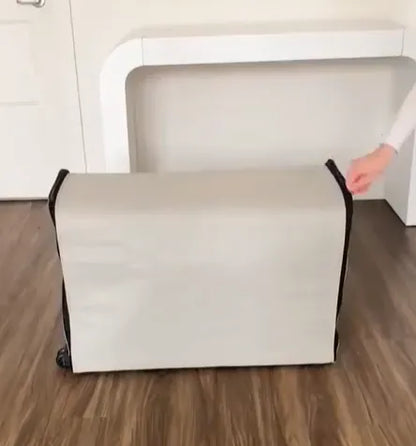 Clearance Sale！Air Mattress with Frame & Rolling Case