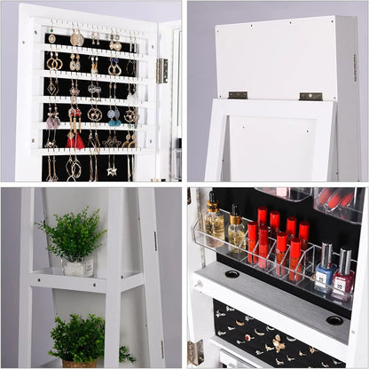 Revolving Jewelry Cabinet