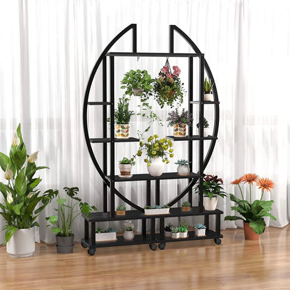 &#127885;Creative heart-shaped ladder plant frame&#127885;