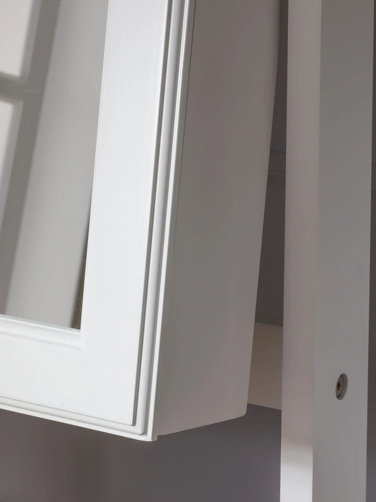 Standing Stella 6s Jewelry Armoire Full Length Mirror With Built-in Lights - White