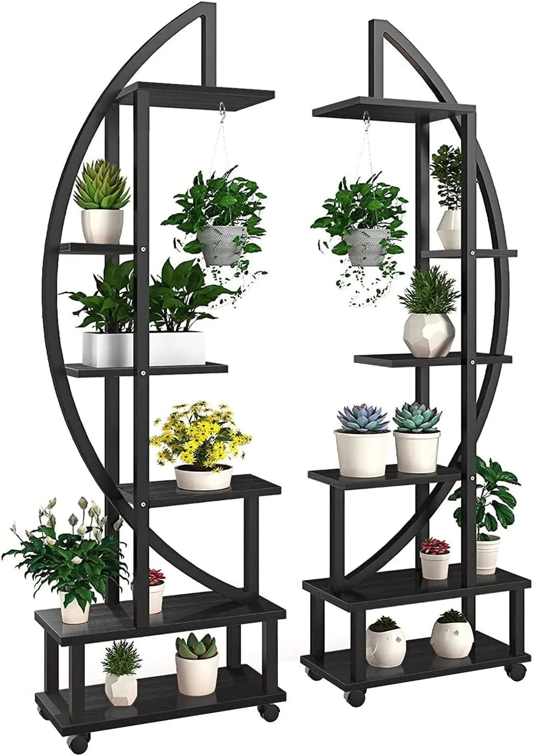 &#127885;Creative heart-shaped ladder plant frame&#127885;
