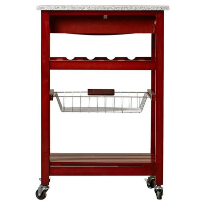Macy Granite Kitchen Cart