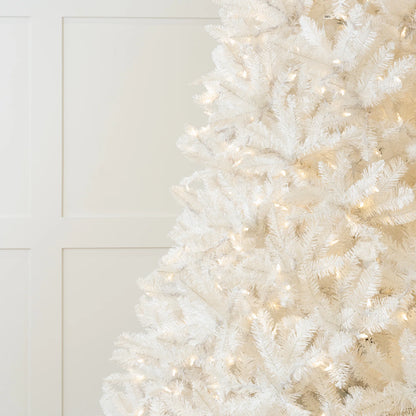 White Parkview Tree Pre-Lit Color Changing LED Lights