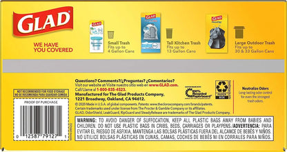 Drawstring Fresh Clean Odor Shield 13 Gallon 1/110ct