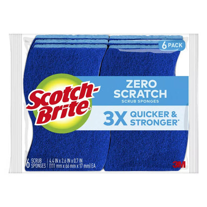 Scotch-Brite Zero-Scratch Scrub Sponges
