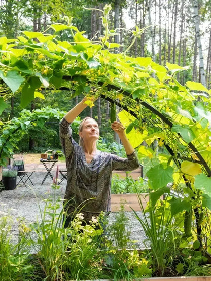 Heavy Duty Standing Garden Planters for Outdoor,Perfect for Patio Deck & Backyard