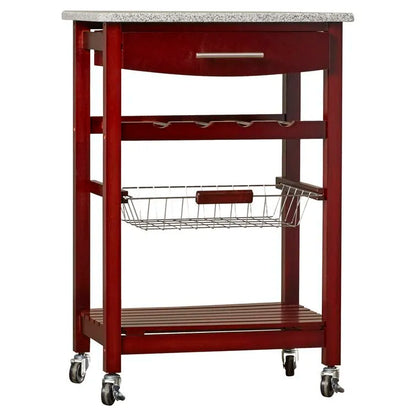 Macy Granite Kitchen Cart