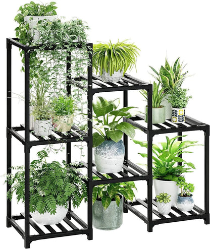 Plant stand indoor plant stand wooden outdoor multi-layer plant stand