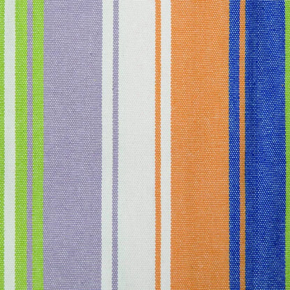 Double Cotton Hammock with Space Saving Steel Stand, Tropical (450 lb Capacity - Premium Carry Bag Included)