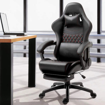 &#128525;Gaming Chair Office Chair PC Chair with Massage Lumbar Support, Racing Style