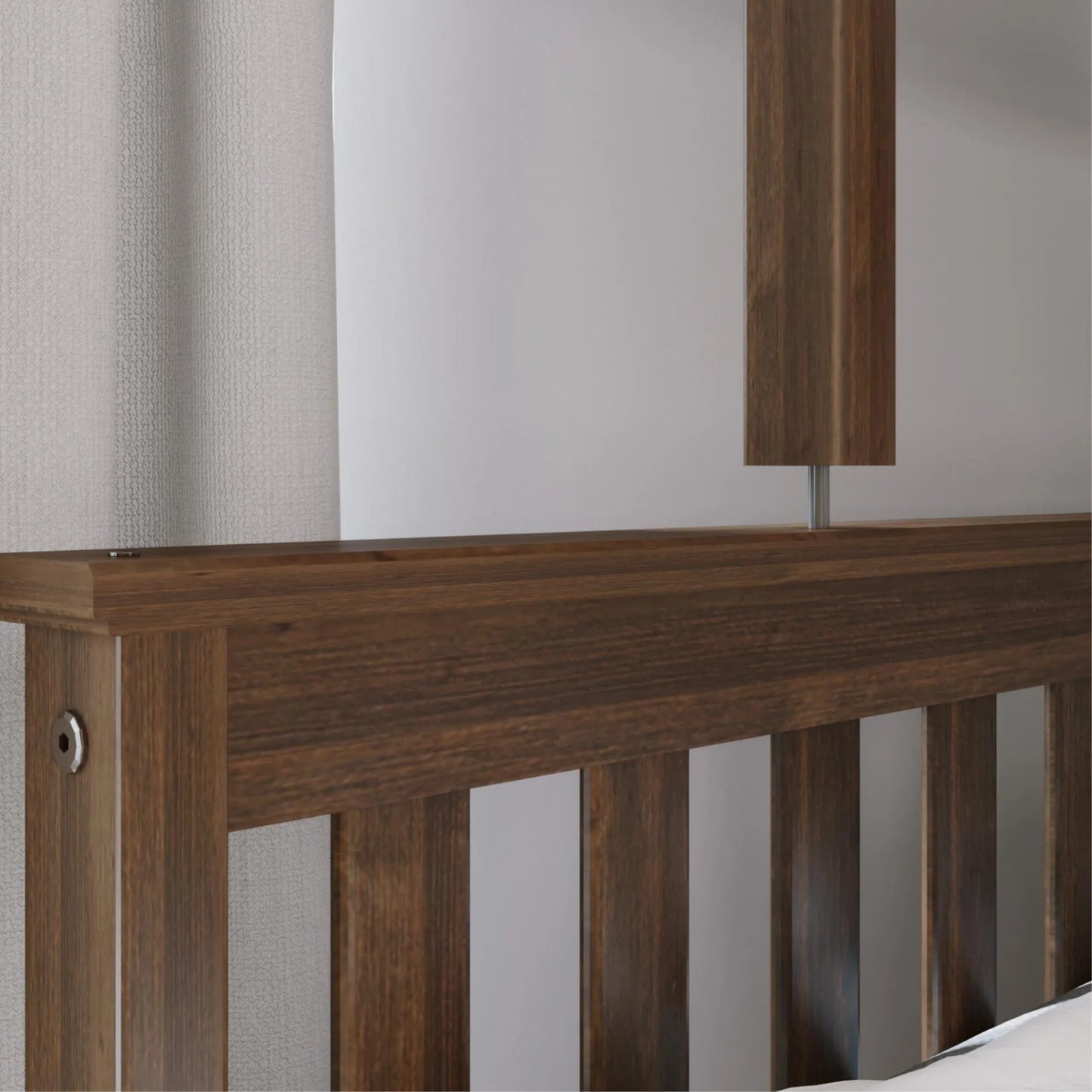 &#127876;Store Closing Sale&#128150;Kids Solid Wood Twin-Over-Full Bunk Bed + Trundle Bed