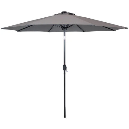 Jericho 108'' Lighted Market Umbrella