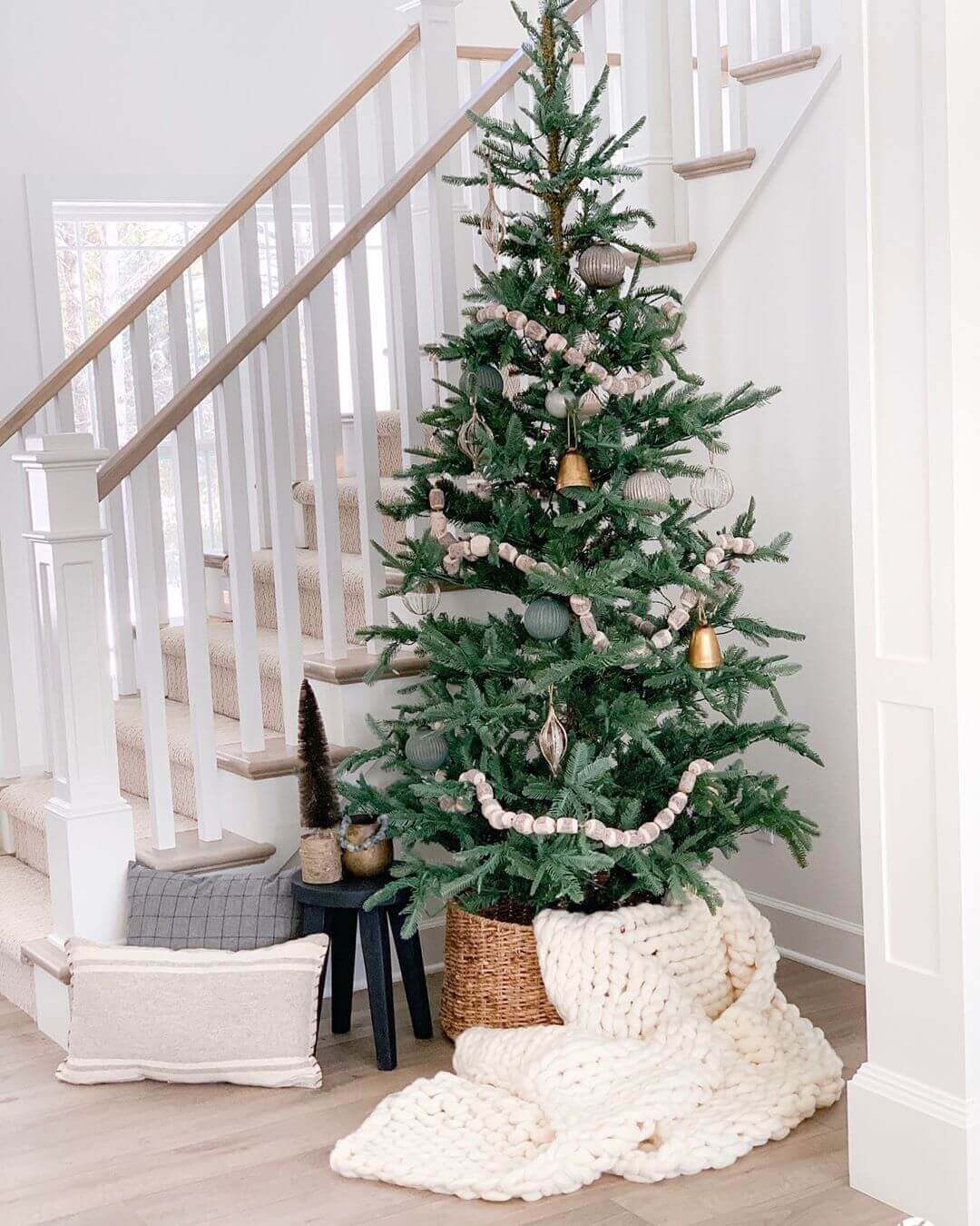 7' King Noble Fir Artificial Christmas Tree Unlit