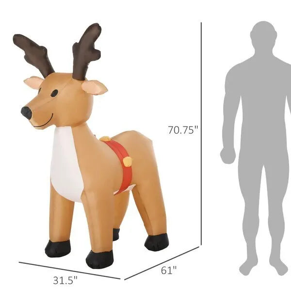 Reindeer Christmas Inflatable