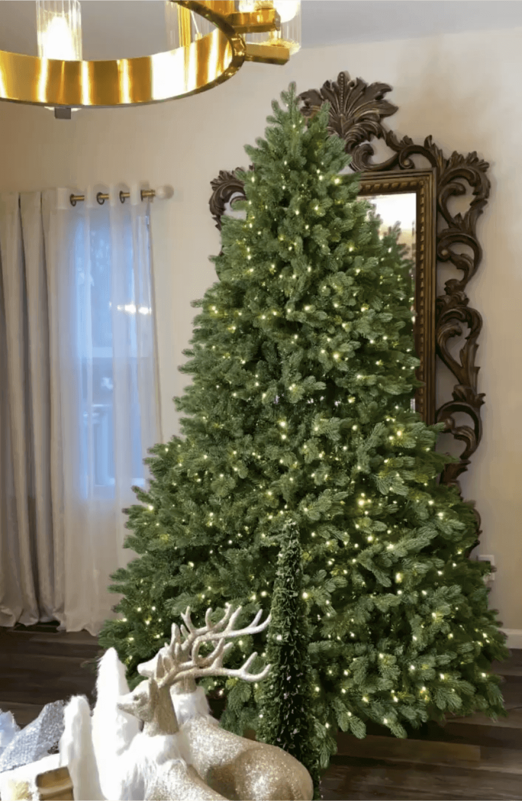 7.5' Cypress Spruce Quick-Shape Artificial Christmas Tree Unlit