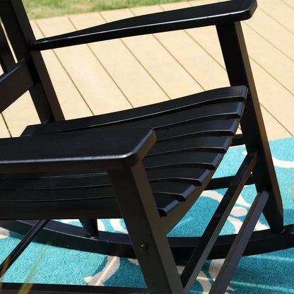 Outdoor & Indoor Wood Rocking Chair Porch Chair