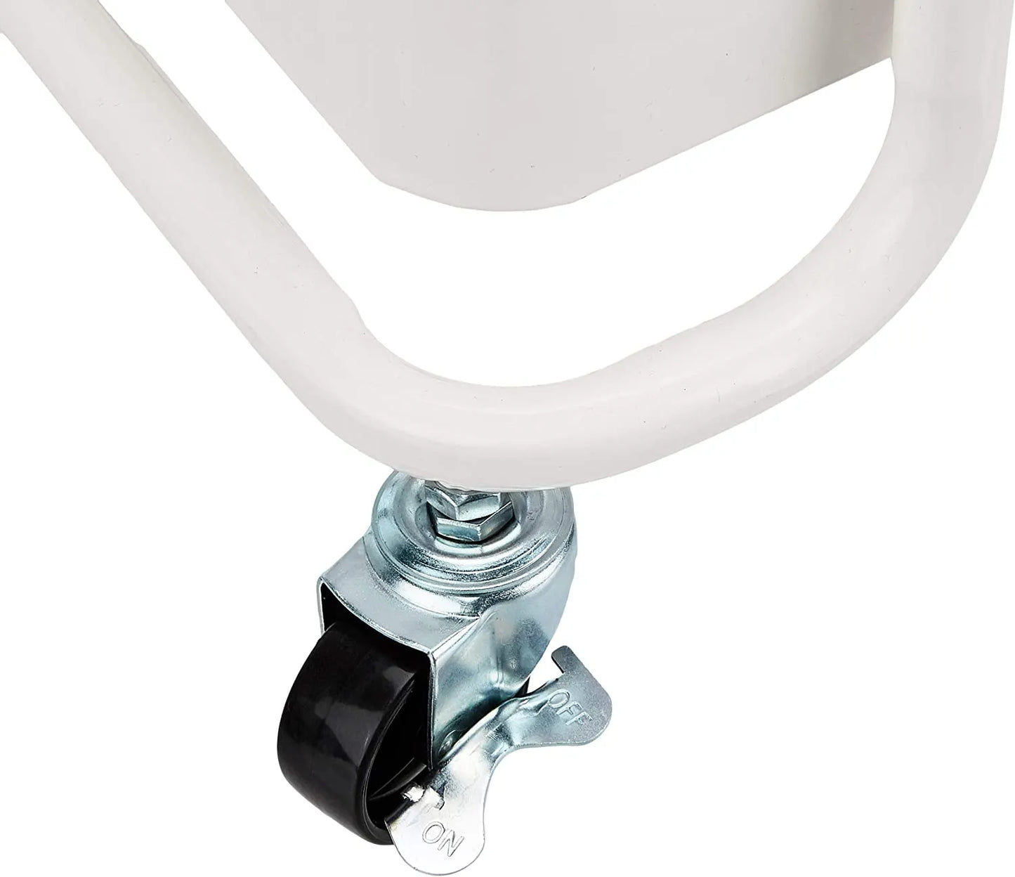 Basics 3-Tier Rolling Utility or Kitchen Cart - White