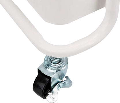 Basics 3-Tier Rolling Utility or Kitchen Cart - White