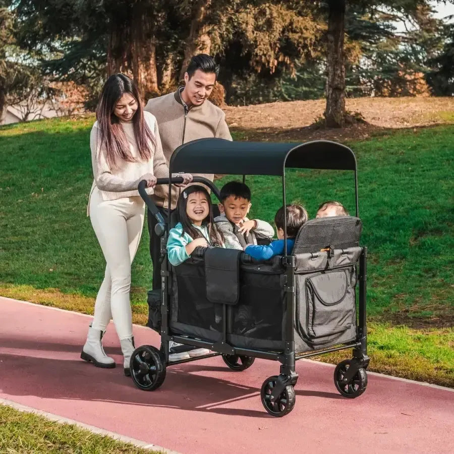 LIMITED TIME OFFER ONLY TODAY! ONLY ＄35.98!! ]W4 Elite Quad Stroller Wagon (4 Seater)