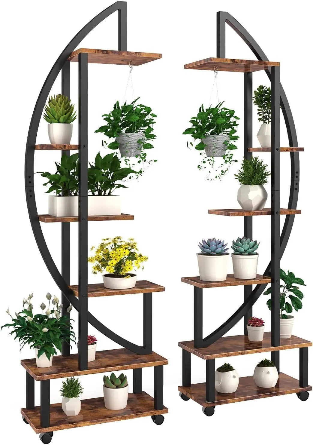&#127885;Creative heart-shaped ladder plant frame&#127885;