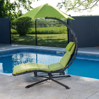 &#9889;Clearthtance Sathtle&#9889;&#10024;360 Degrthtee Hamthtmock Chair with Umthtbrella and Cusththion&#10024;