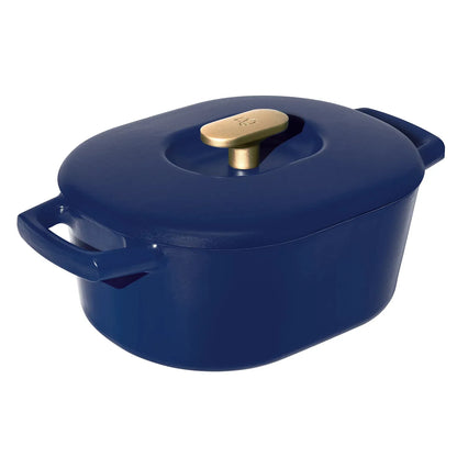 6QT Enamel Dutch Oven, Blueberry Pie by Drew Barrymore