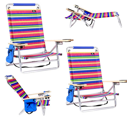 &#128293;LAST DAY 71% OFF&#127873;Aluminum folding beach chair with cup holder