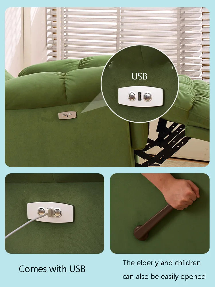 &#10024;Lazy sofa electric rocking chair cloud light luxury massage chair&#10024;