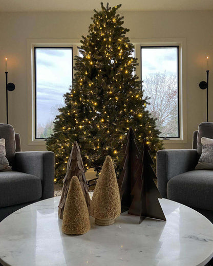 7.5' Cypress Spruce Quick-Shape Artificial Christmas Tree Unlit
